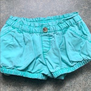 Turquoise OshKosh shorts size 2t
